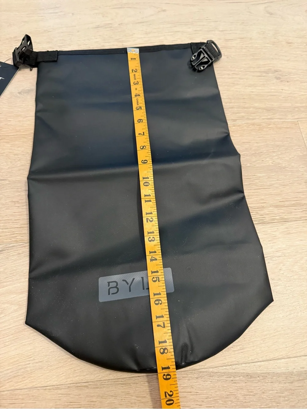Bylt Black Roll-Top Dry Bag Sling NWT